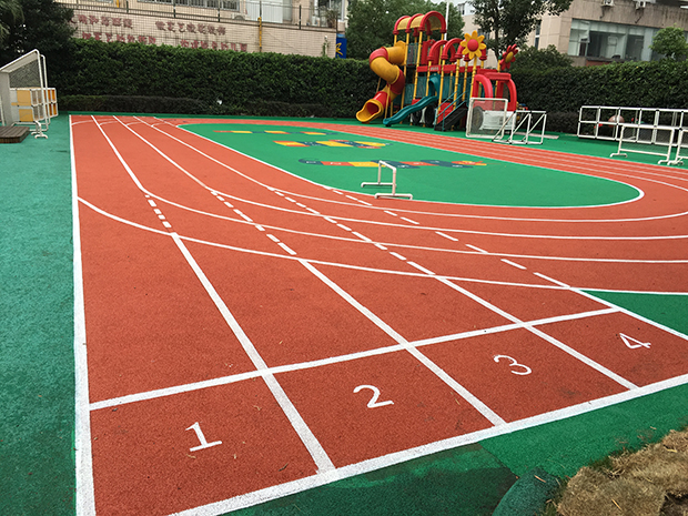 温州实艺幼儿园塑胶场地